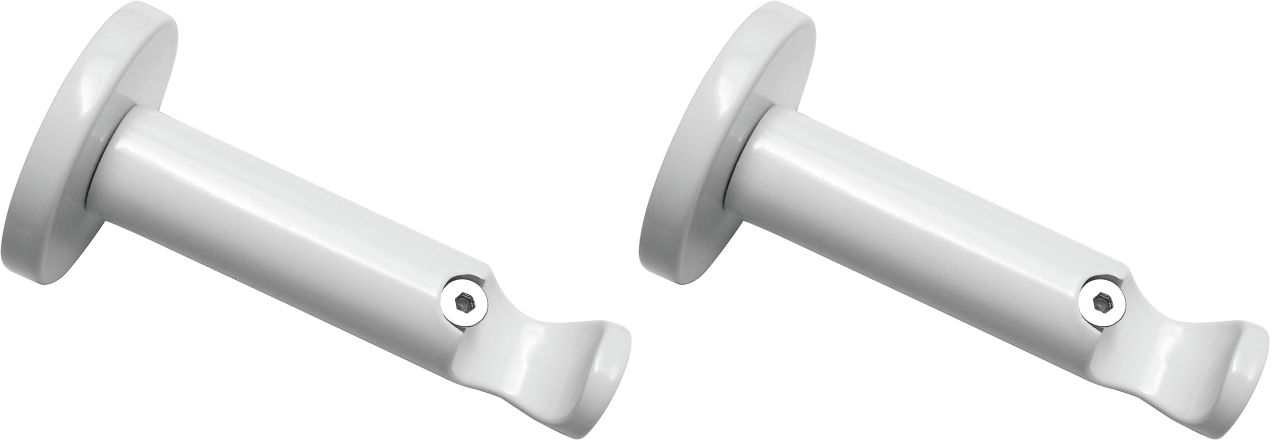 Gardinia Chicago Träger offen 20 mm Edelstahloptik 8 cm