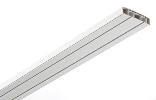 Gardinia Chicago Vorhangschienen Set 3x120 cm 2-läufig