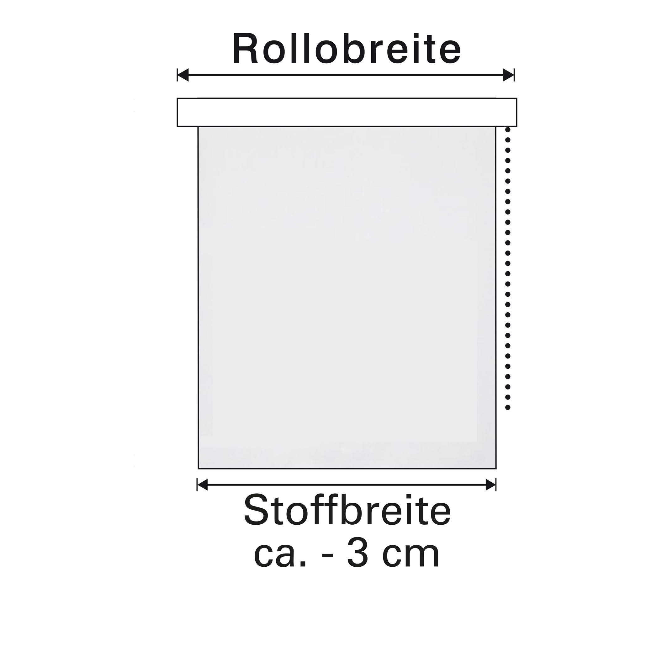 GARDINIA EASYFIX Rollo 721 Stickerei Silber 75x150 cm blickdicht