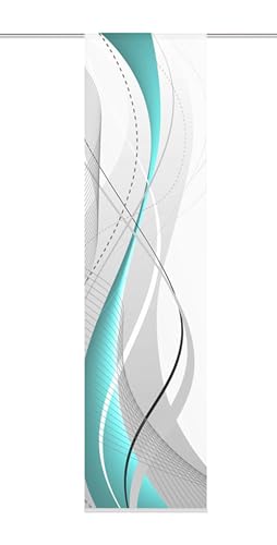 Home Fashion Carlisle Schiebegardine 60x245 cm Petrol