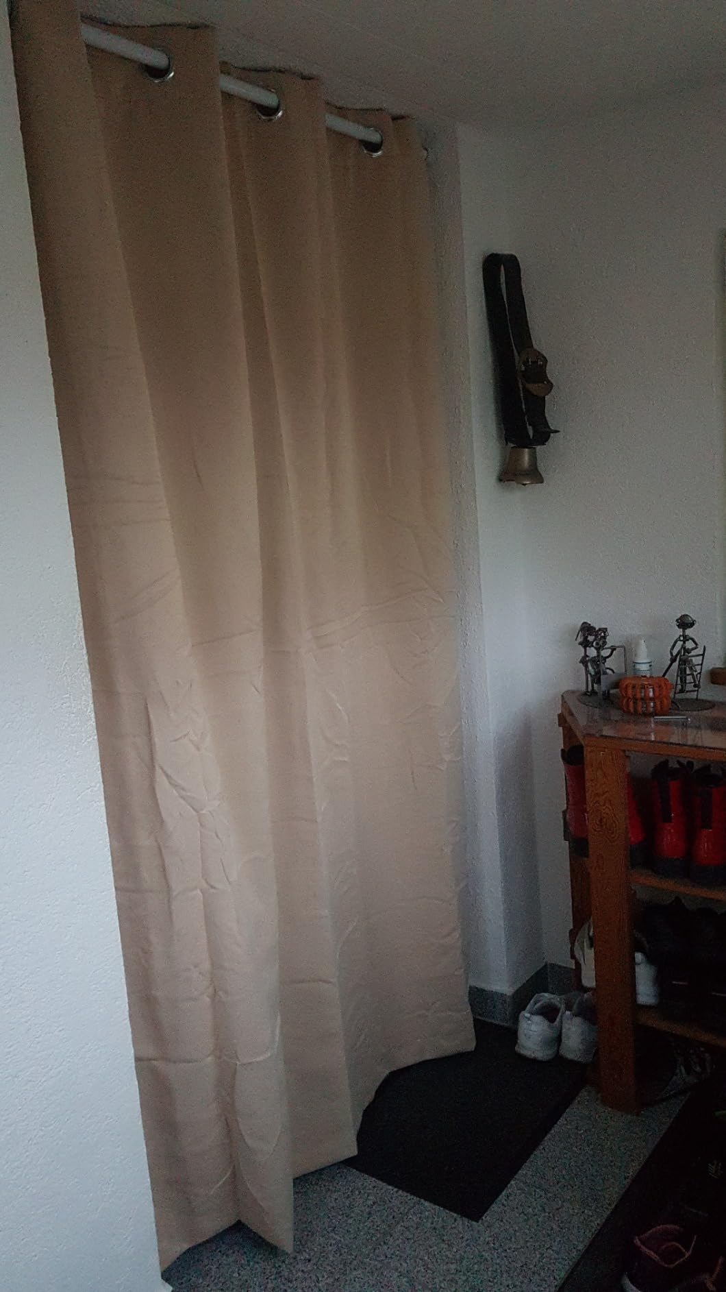 GARDINIA Denver Spannstange weiß 130-220 cm Metall
