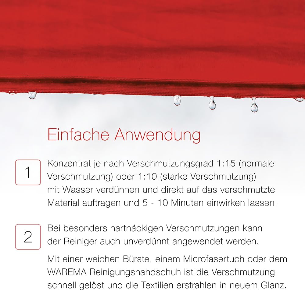 WAREMA Terrea ACLARIS Textil-Reiniger 500 ml Markise
