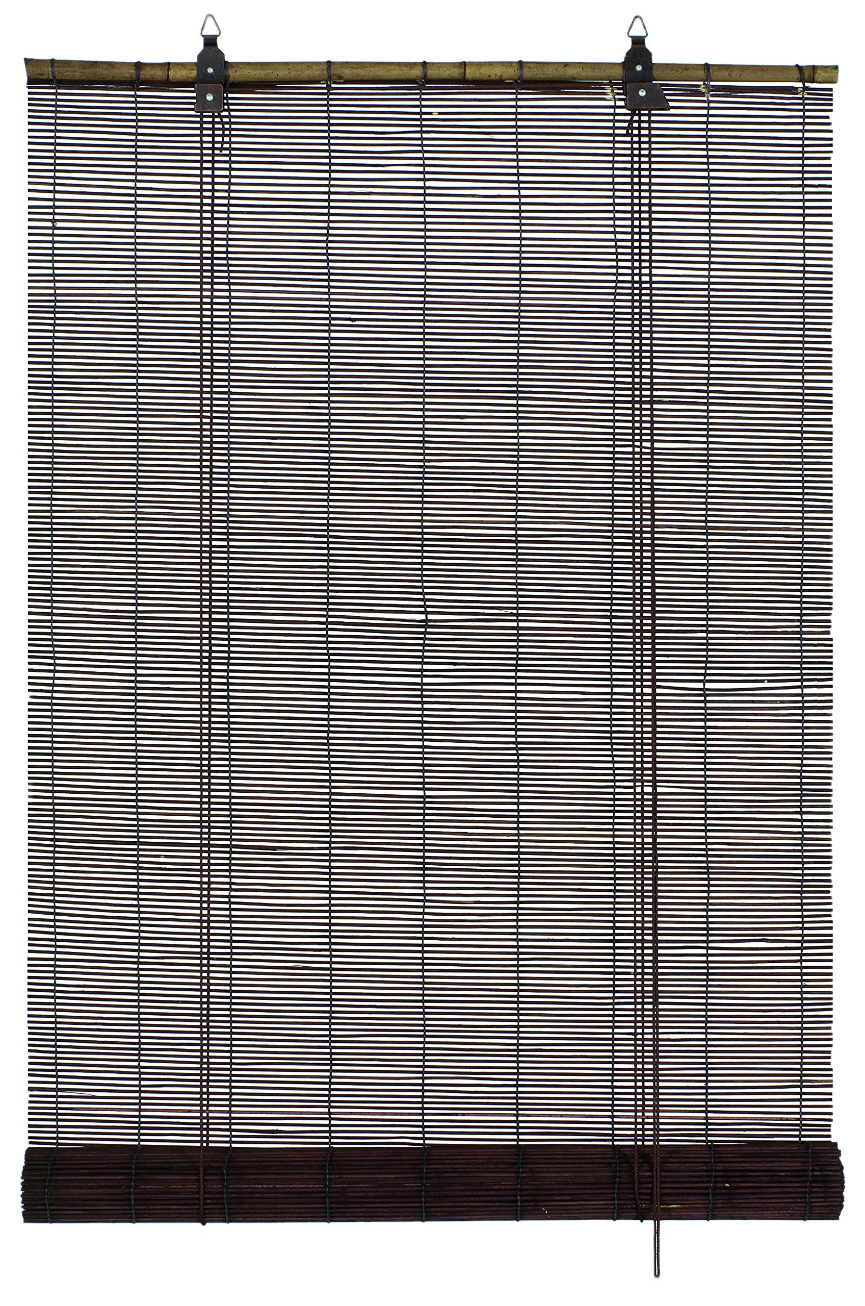 GARDINIA EASYFIX Bambusrollo 140x160 Schoko transparent