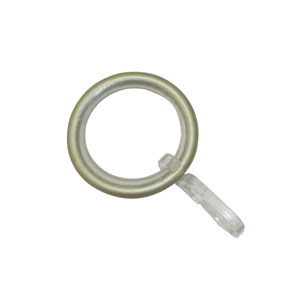 GARDINIA Kira Elba Gardinenringe 10 Stk Champagner 29mm