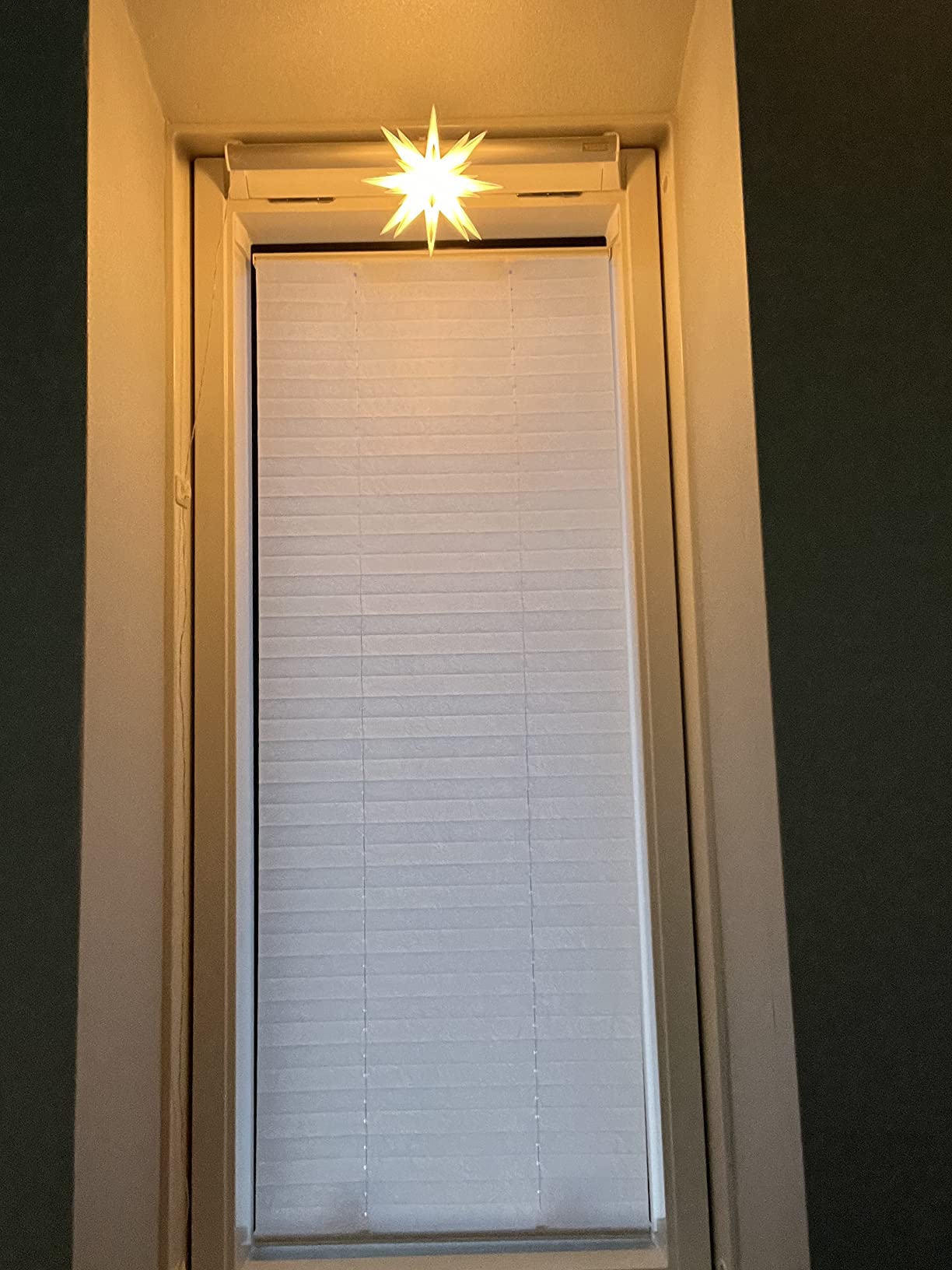 GARDINIA Solo Plissee Grau 47,3x100 cm Dachfenster