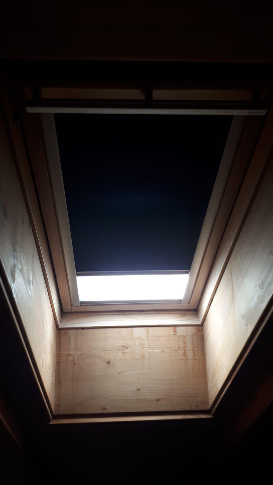 VELUX Verdunkelung Plus C02 Verdunkelungsrollo Weiß Duo
