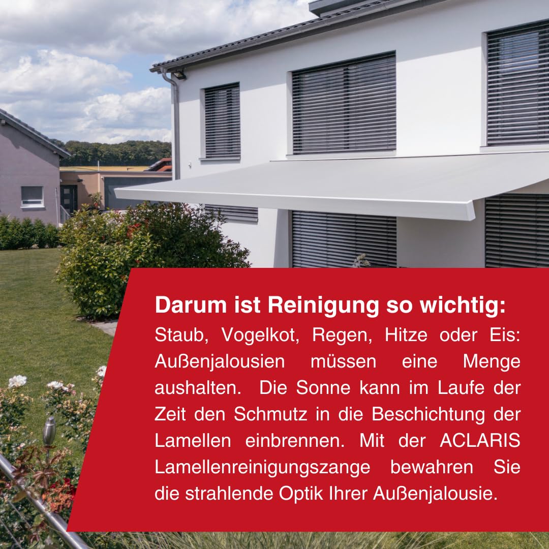 WAREMA Terrea Lamellenreinigungszange inkl. 2 Pads