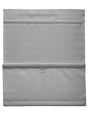 GARDINIA EASYFIX Raffrollo 100x140 cm Grau blickdicht