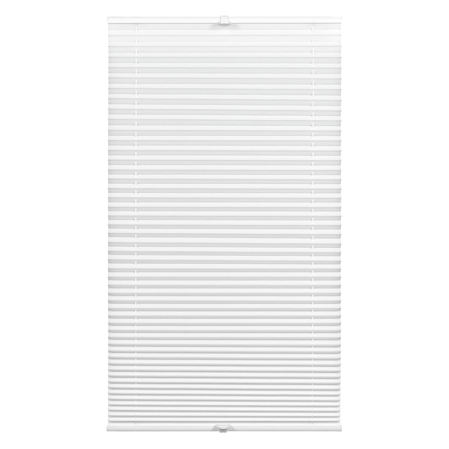GARDINIA Plissee Concept Faltrollo Weiß 40x130 cm blickdicht