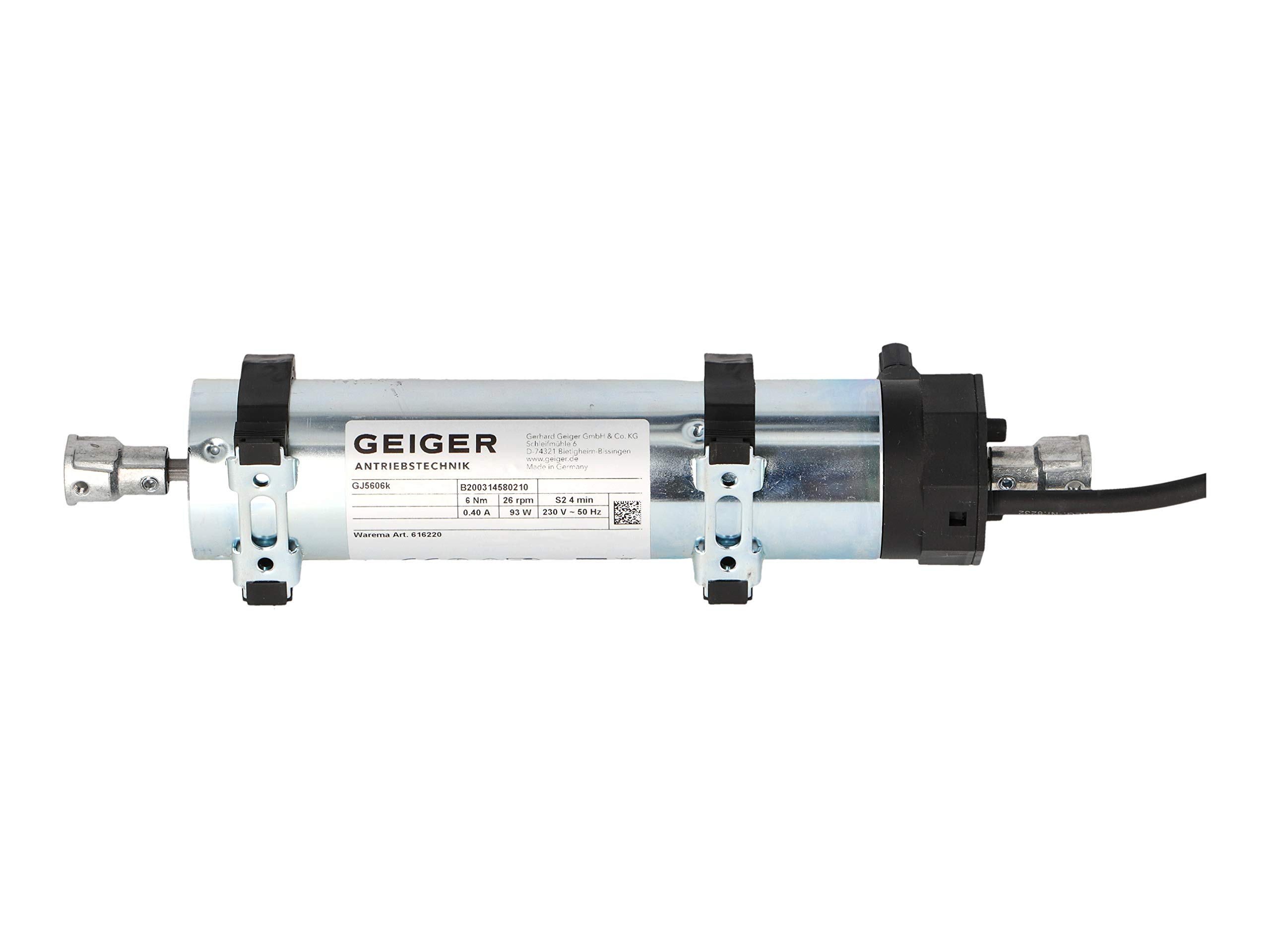 Warema Terrea Raffstore-Motor GJ5606 6 Nm Blockmotor