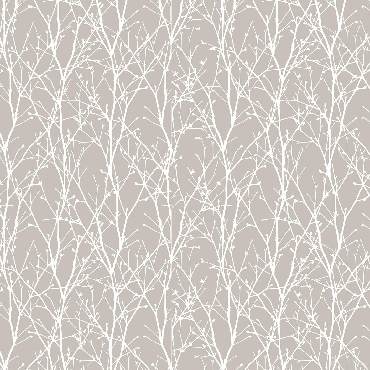 Gardinia Solid Flächenvorhang Äste Beige 60x245 cm