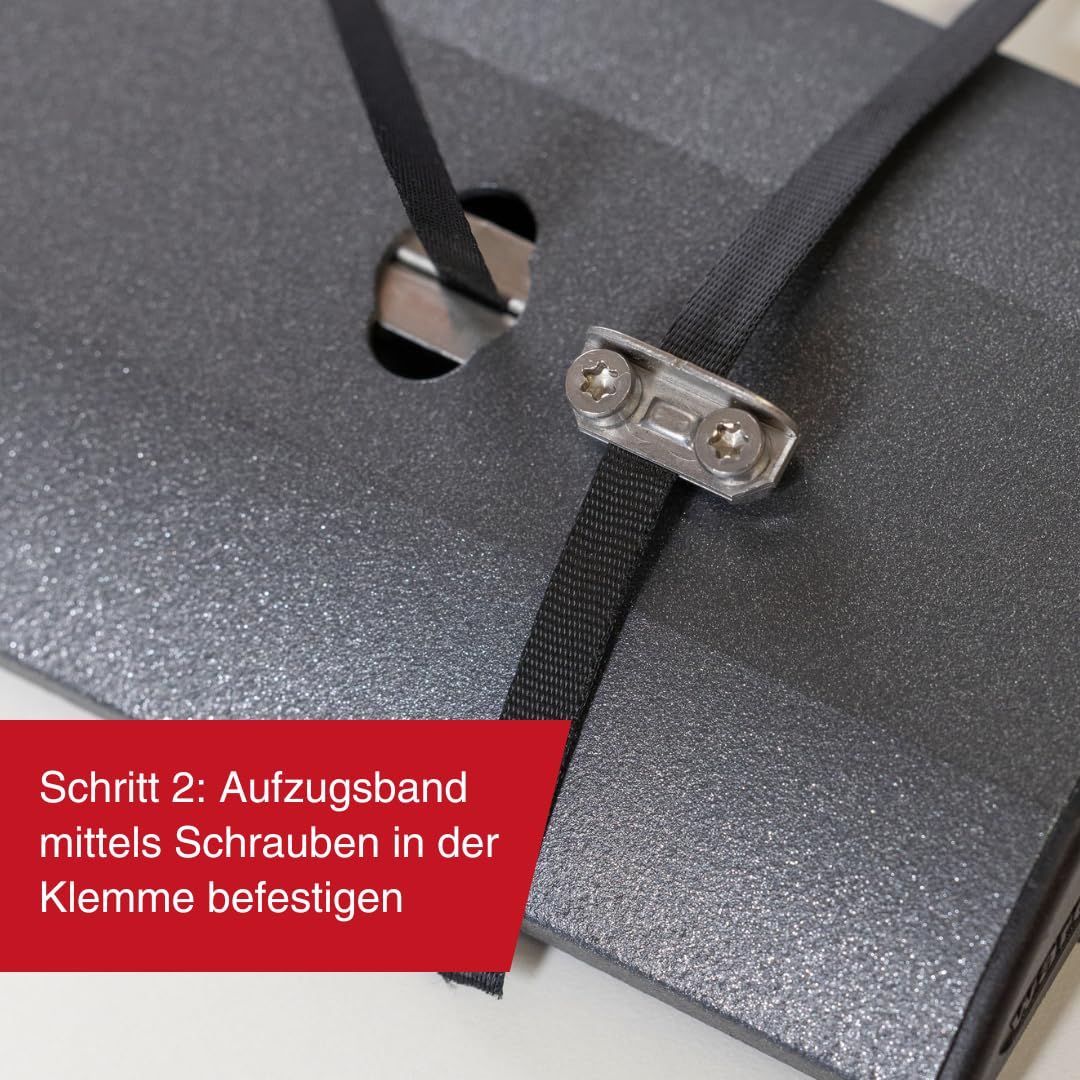 Warema Terrea Aufzugsbandklemmen Metall 10 Stück Jalousie