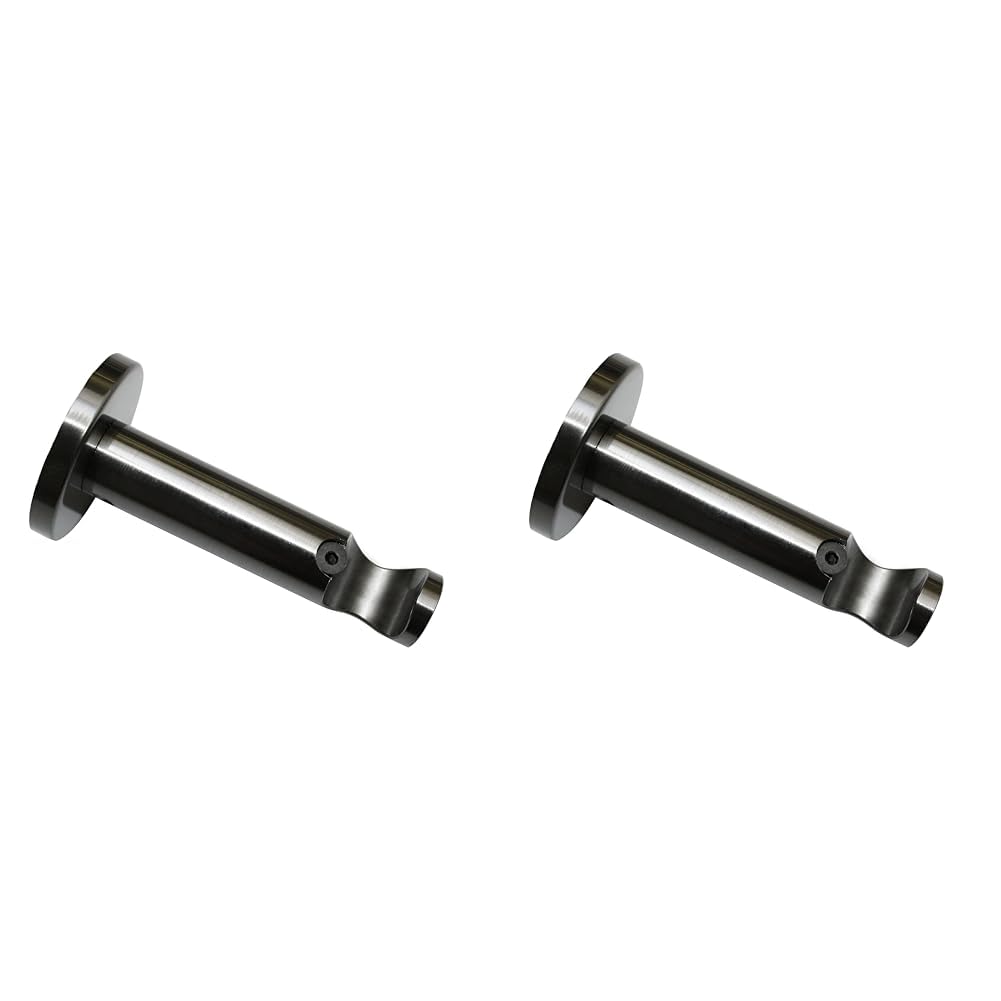 Gardinia Chicago Träger offen 20 mm Edelstahloptik 8 cm