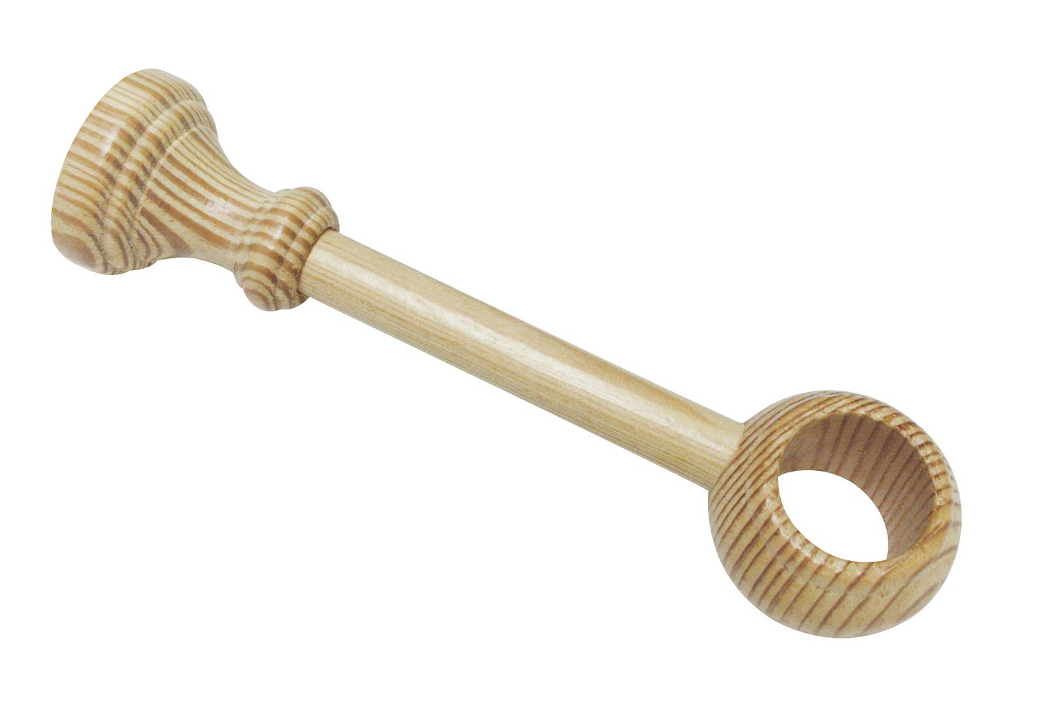 Gardinia Chicago Träger geschlossen 28 mm Natur 17 cm Holz