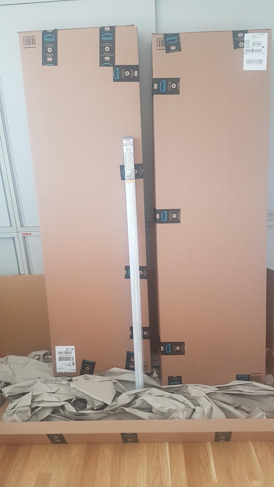 GARDINIA EASYFIX Doppelrollo Triangle Duo-Rollo weiß 75x150 cm