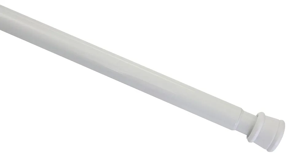 GARDINIA Denver Spannstange Metall 80-130cm weiß ohne Bohren
