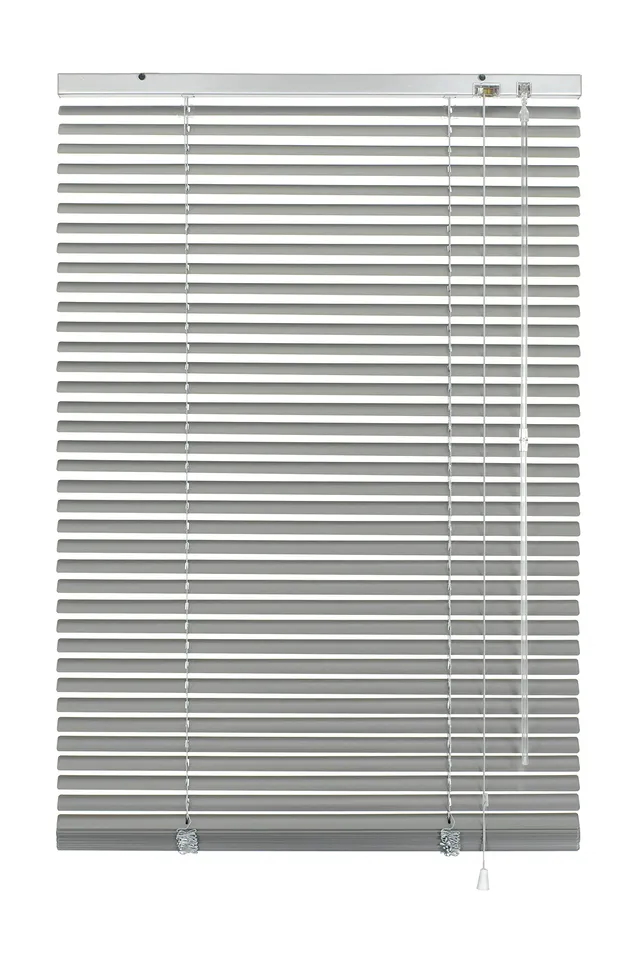Gardinia Solid Alu-Jalousie Silber 80x175 cm
