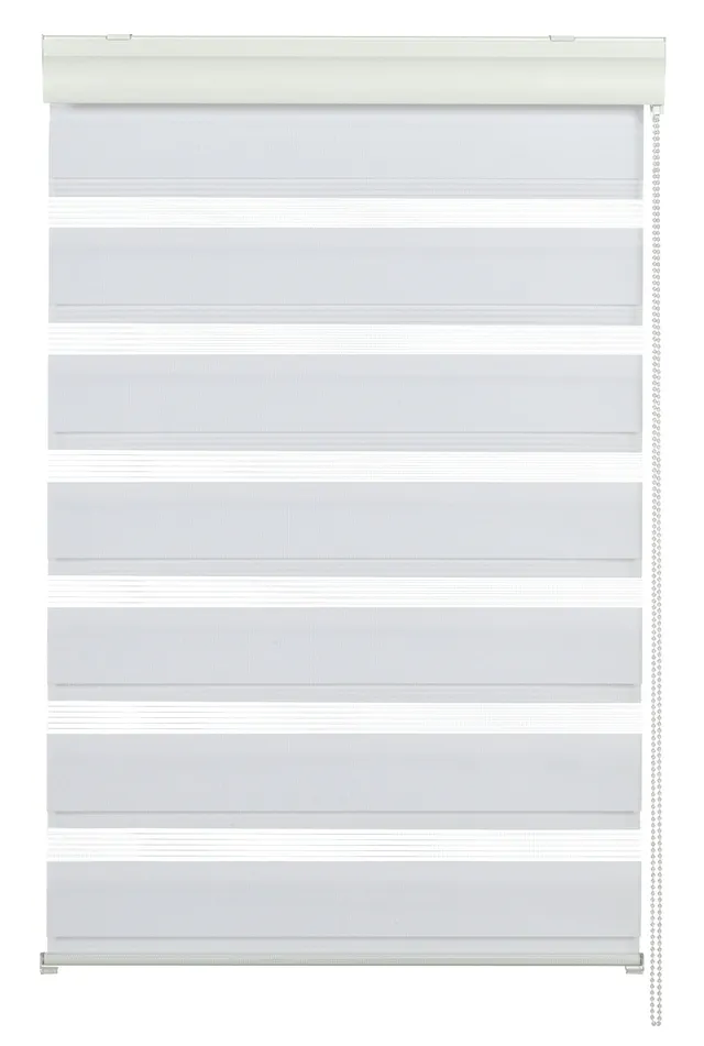 GARDINIA EASYFIX Doppelrollo 12944 Weiß 140x160 cm mit Kassette