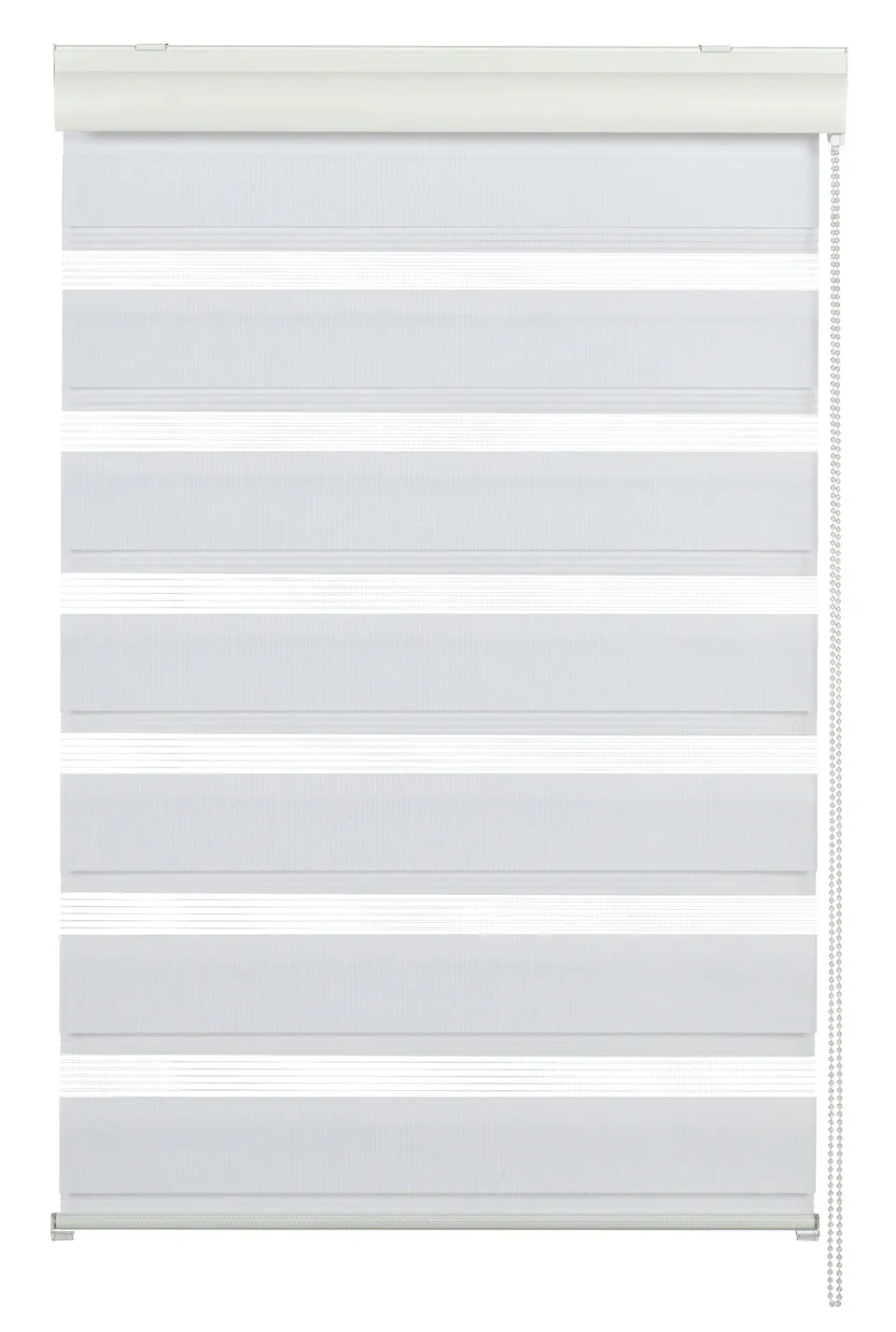 GARDINIA EASYFIX Doppelrollo 12944 Weiß 140x160 cm mit Kassette