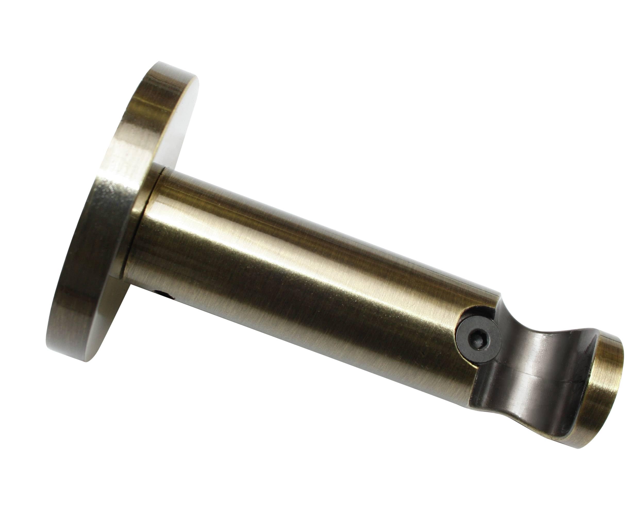 Gardinia Memphis Träger Ø16mm Edelstahl-Optik 7,5cm