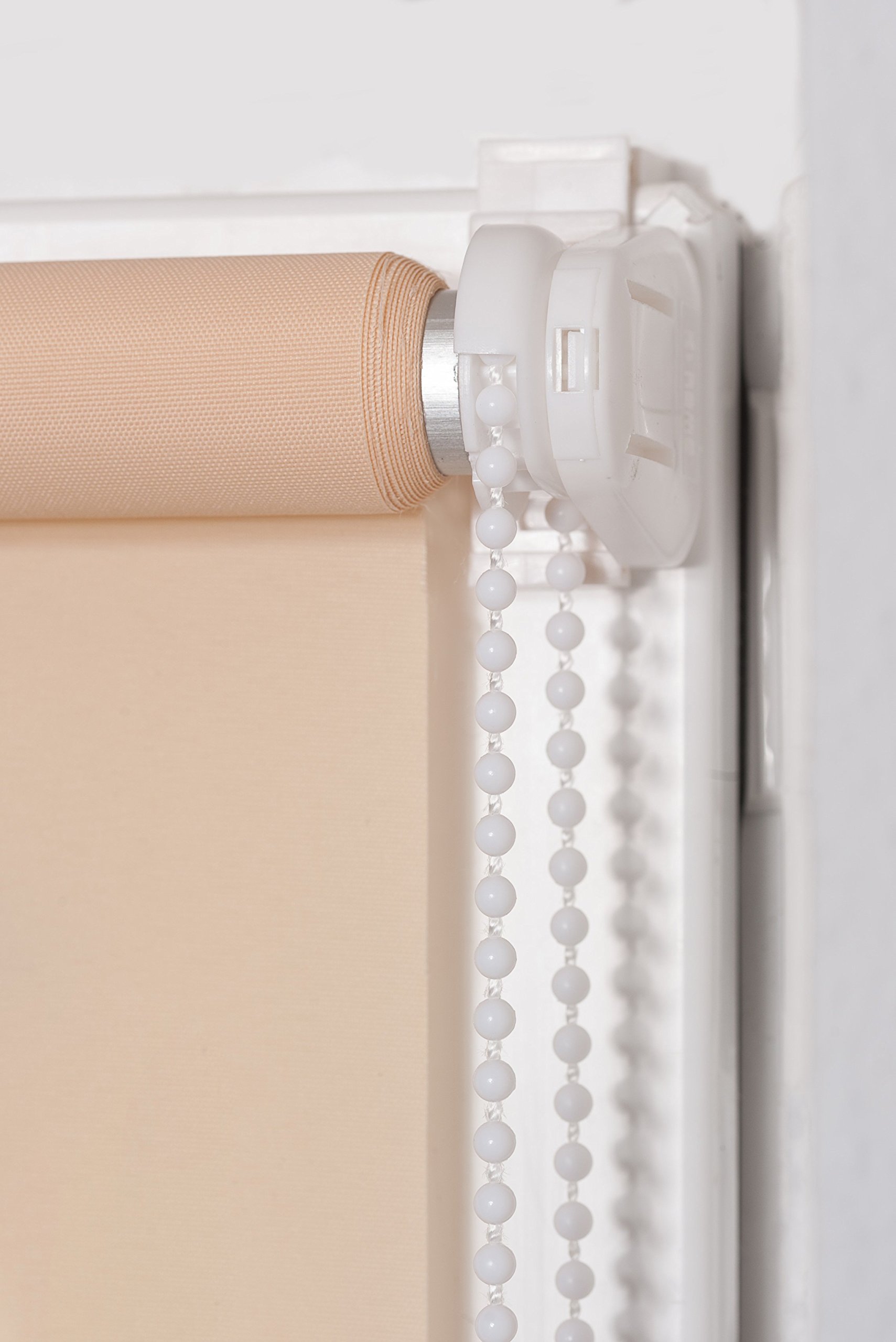 K-Home Minirollo Klemmfix 40x150 cm Weiß Tageslicht