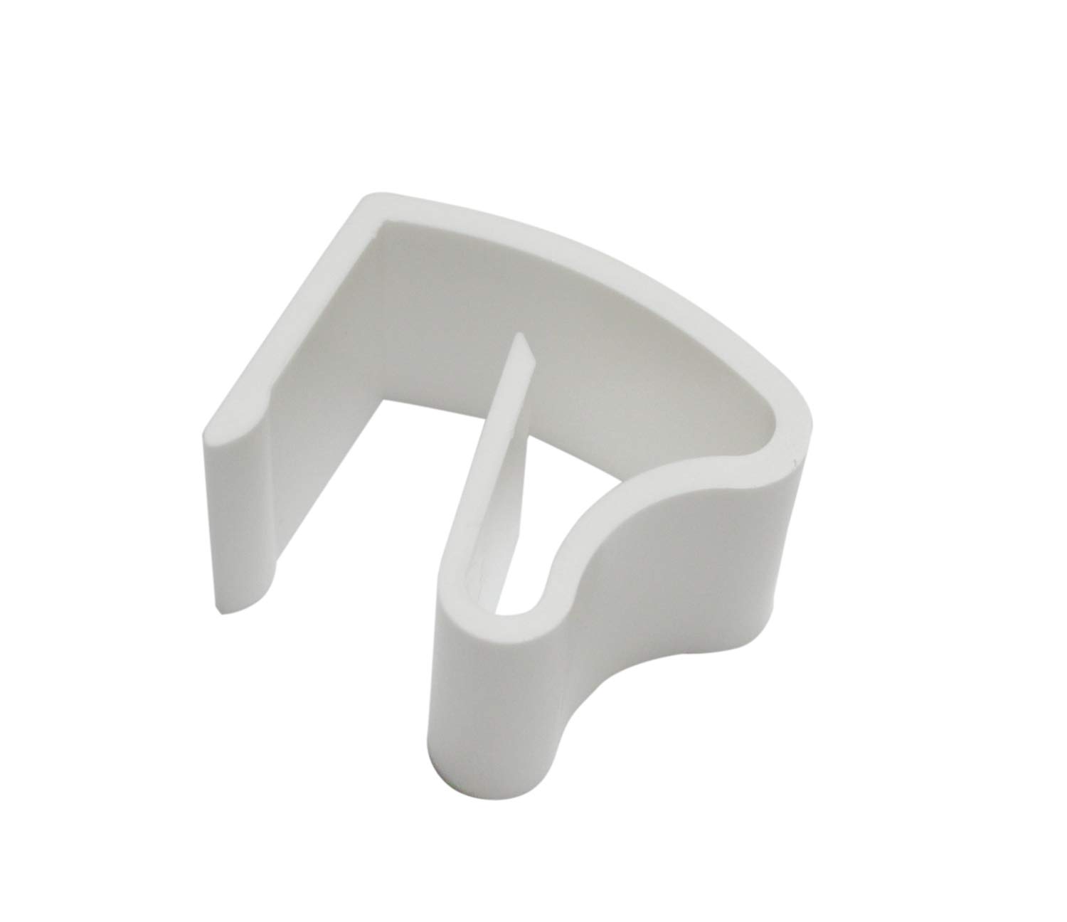 Gardinia Solid Klemmhalter Weiß 6 Stück für Alu-Jalousie 25 mm