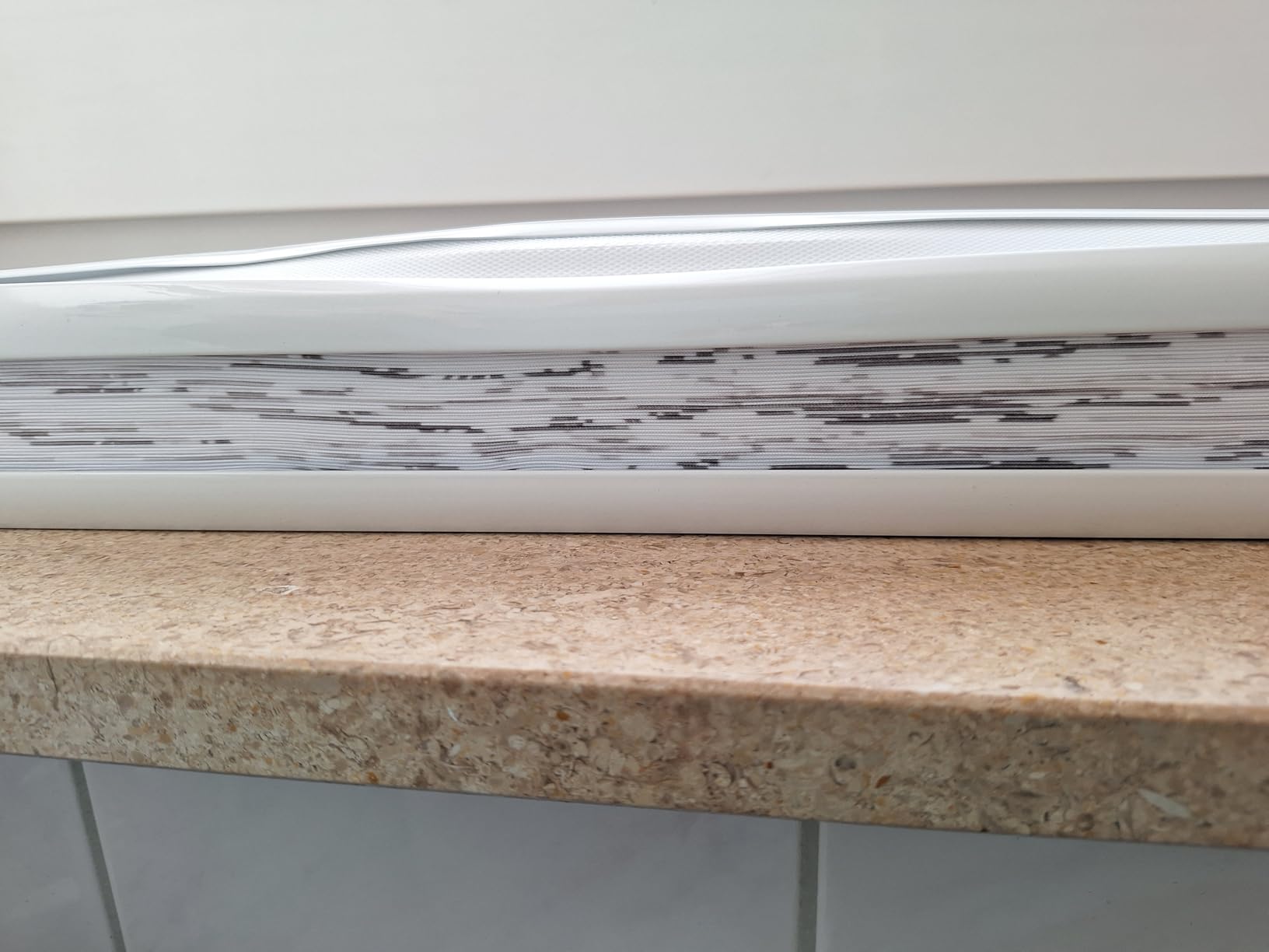 GARDINIA Bella EASYFIX Plissee Weiß 80x130 cm blickdicht