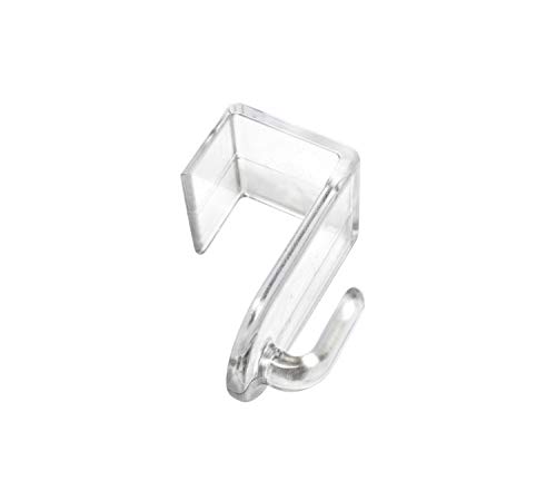 GARDINIA Chicago Dekohaken Transparent 2er ohne Bohren