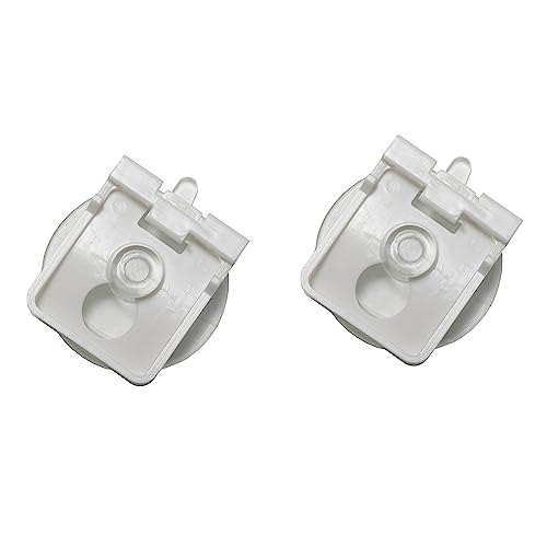 GARDINIA Plissee Solo Saugnapf-Set mit Clip transparent 2 Stück
