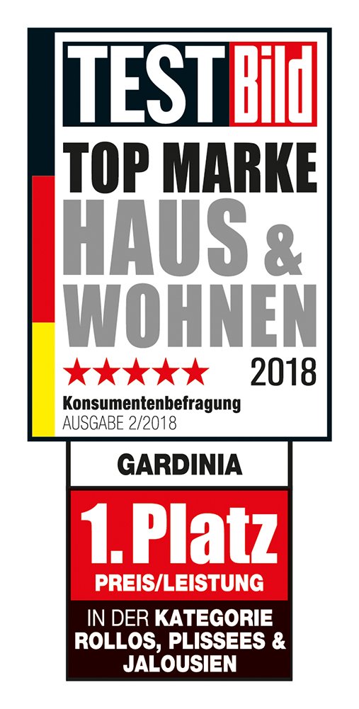 GARDINIA Solid Alu-Jalousie 90x175 cm Schiefergrau