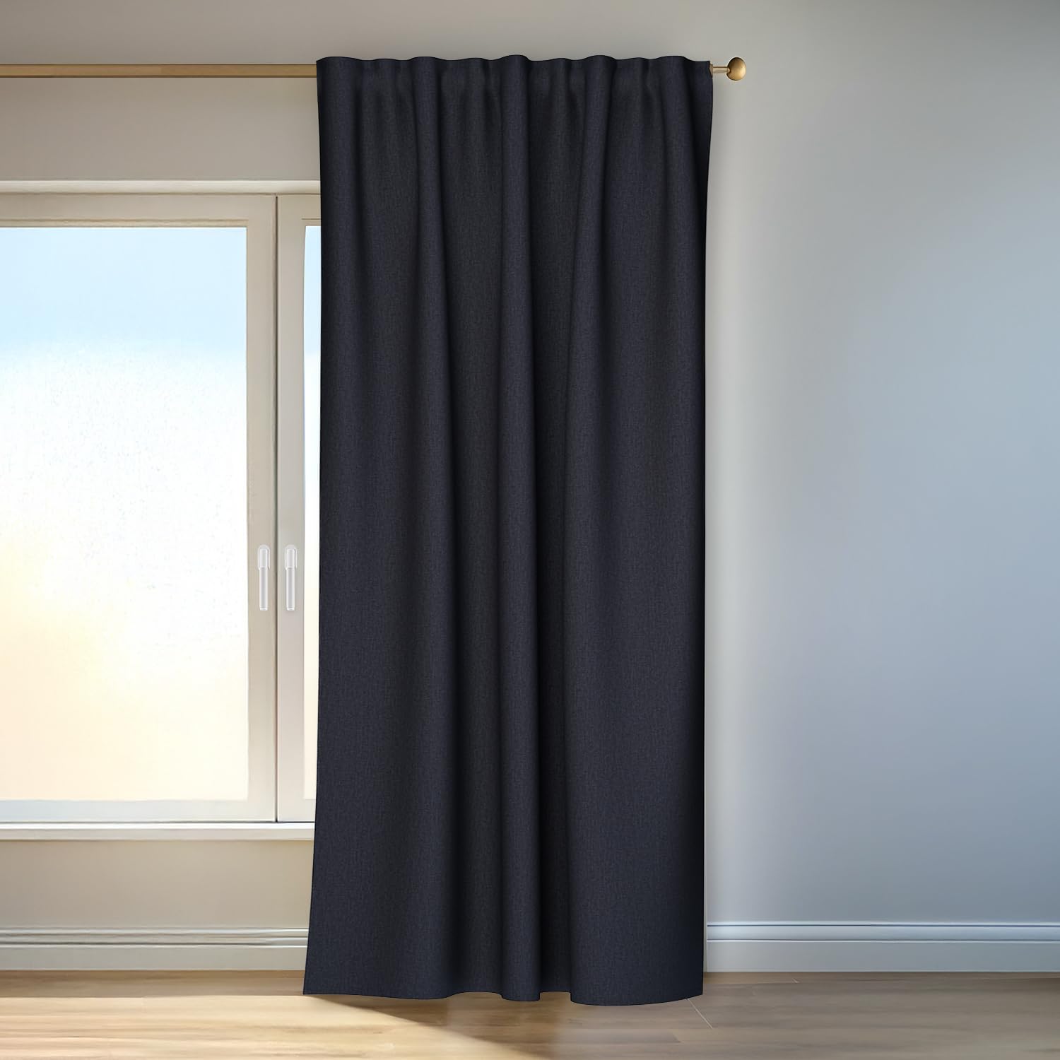 Homing Vorhang Jolie Verdunkelungsvorhang anthrazit 135x245