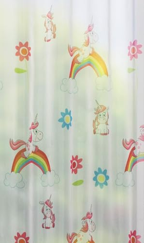 Home Fashion Schlaufenschal Einhorn multicolor 245x140 cm