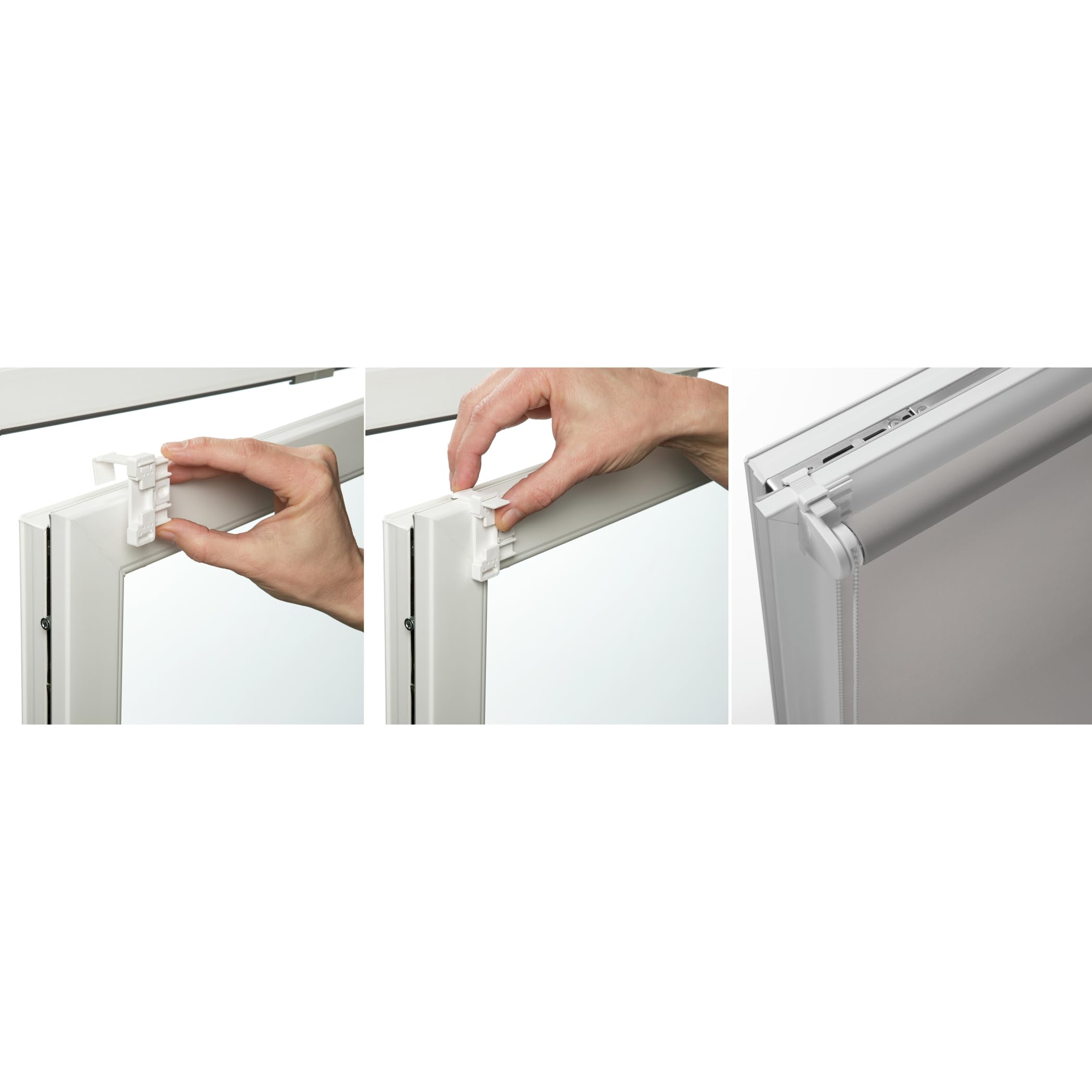 GARDINIA EASYFIX Rollo 75x150 cm Steingrau