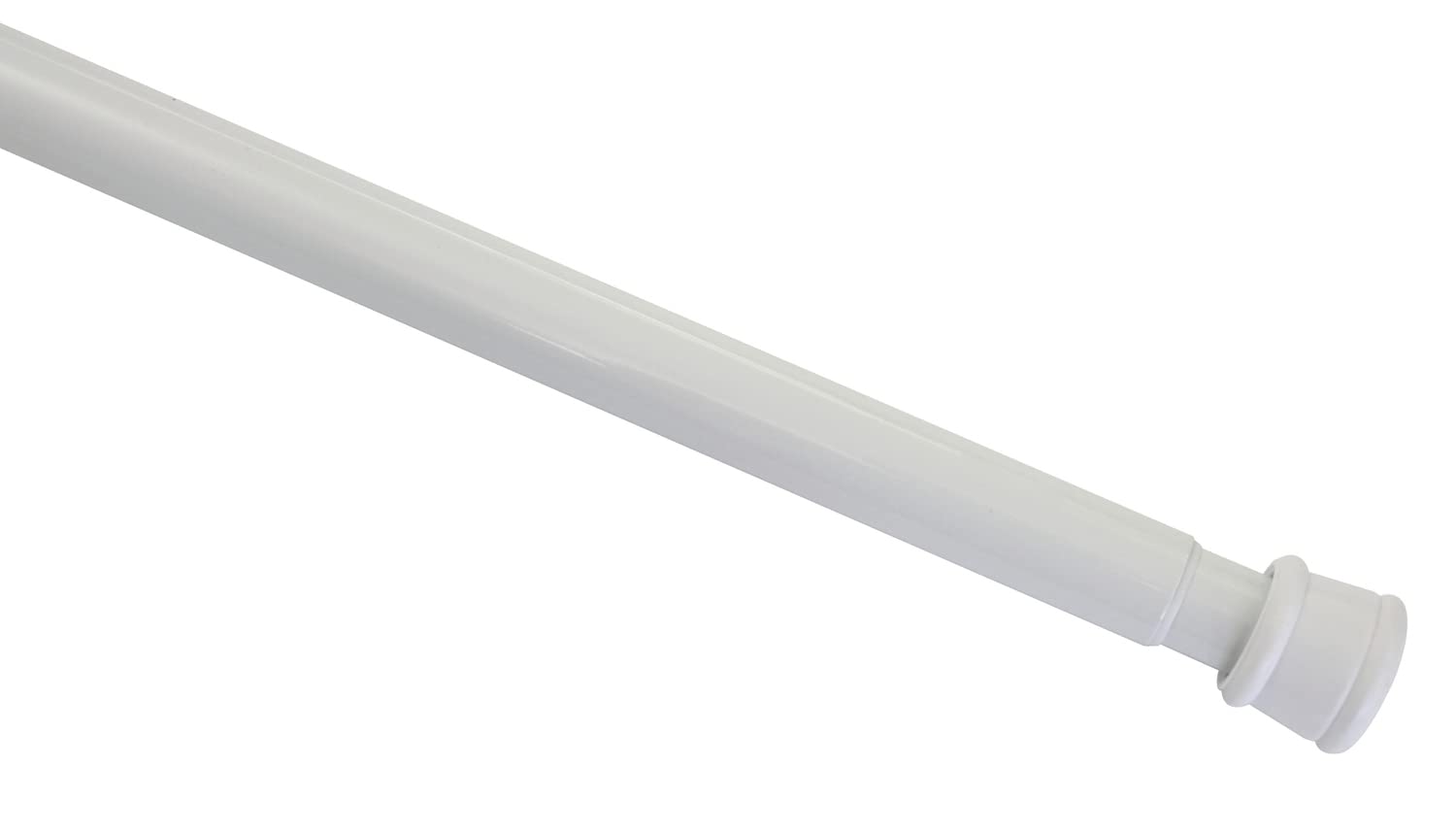 GARDINIA Denver Spannstange Metall 80-130cm weiß ohne Bohren