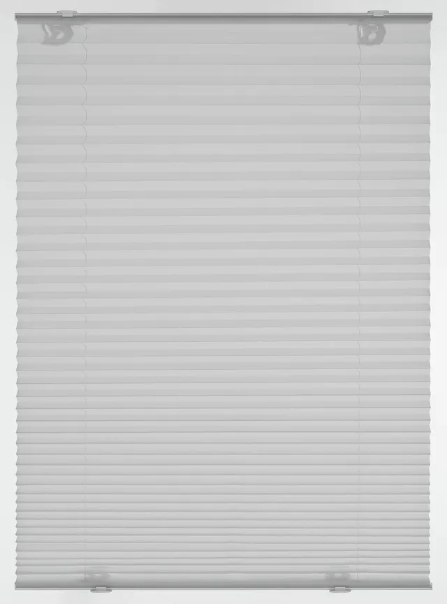 GARDINIA Solo Plissee Grau 47,3x100 cm Dachfenster
