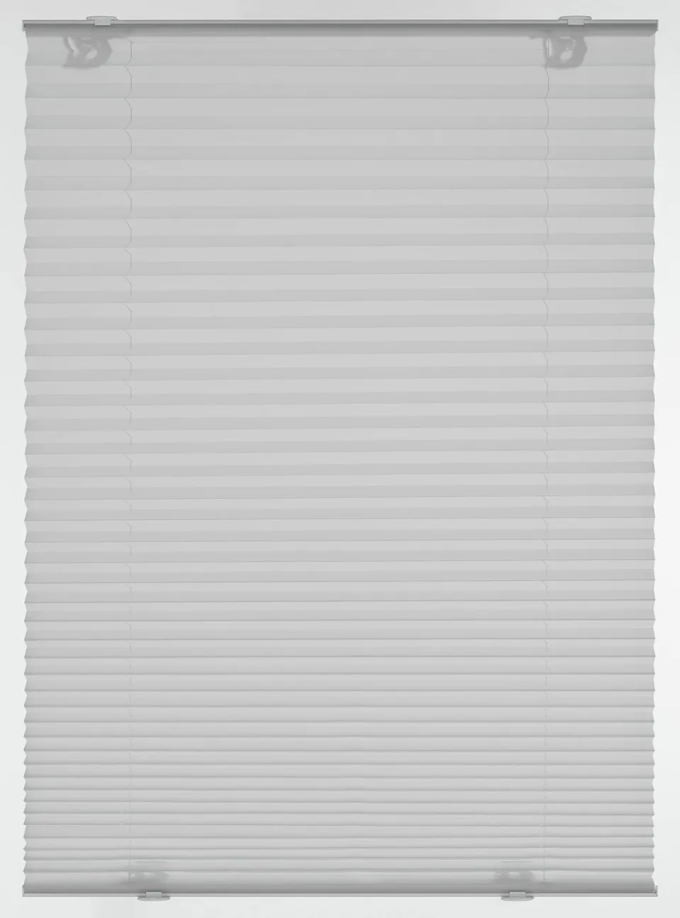 GARDINIA Solo Plissee Grau 47,3x100 cm Dachfenster