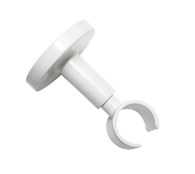 Gardinia Chicago Deckenträger Ø20mm Weiß Metall 1-läufig