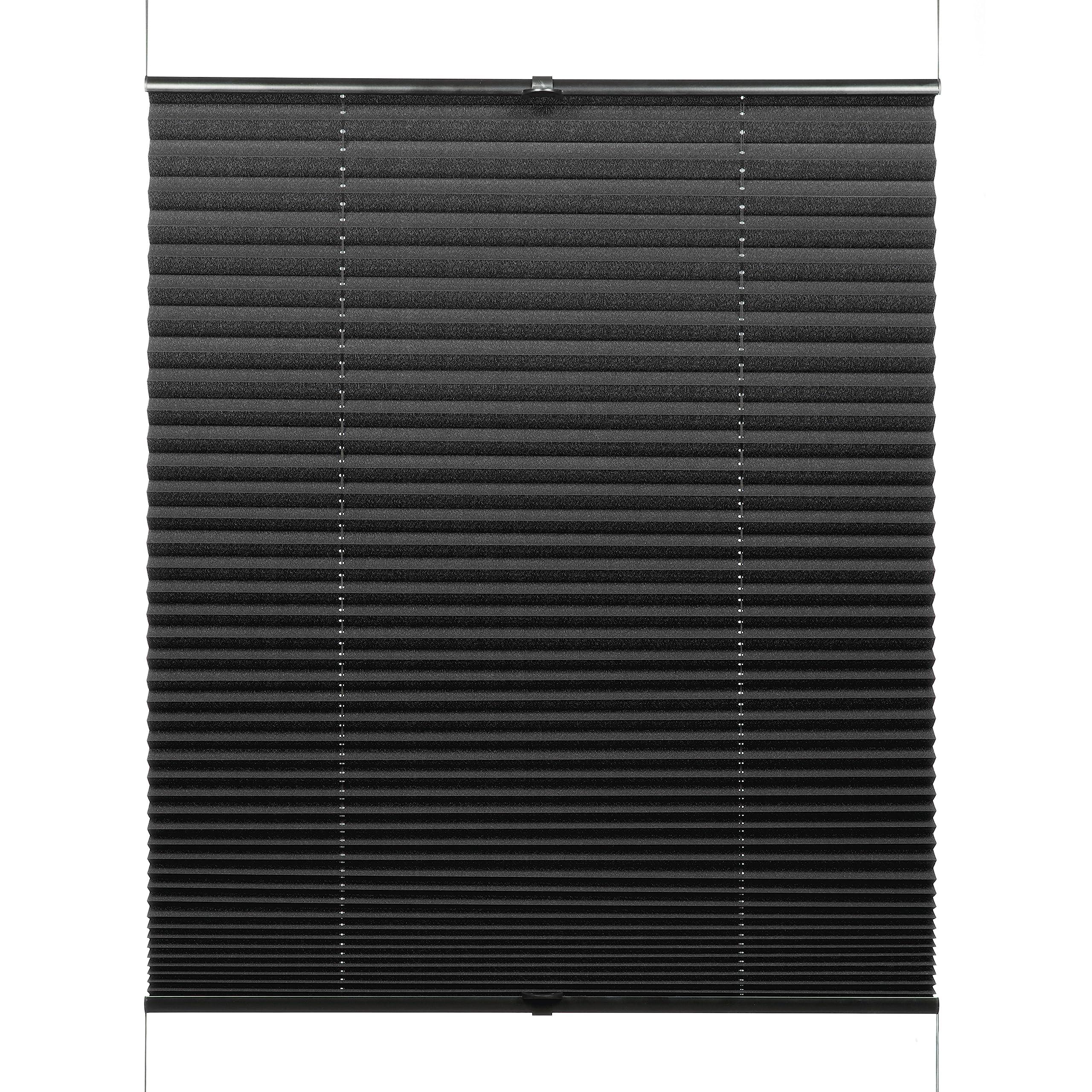 GARDINIA Plissee Concept Tageslicht Plissee 80x130 cm Schwarz