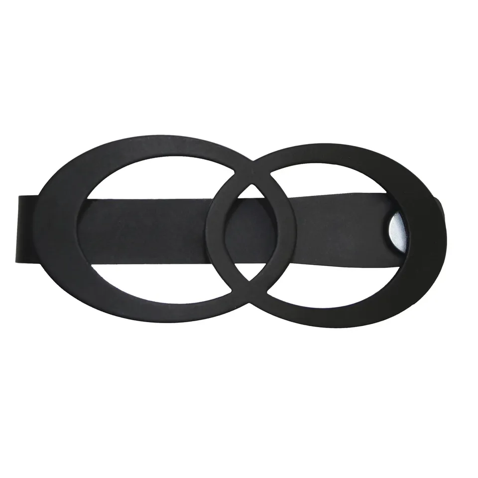 GARDINIA Country Infinity Raffspange Magnet Schwarz
