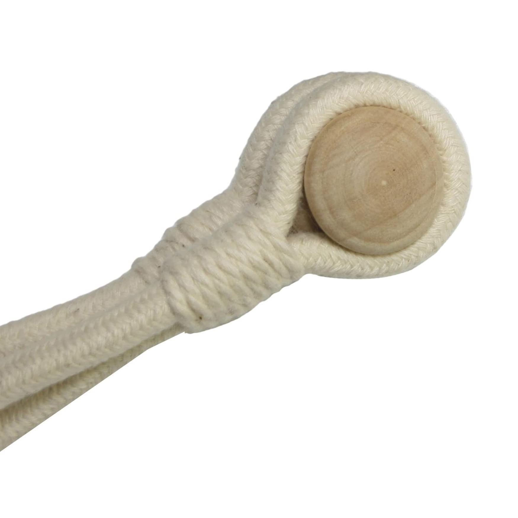 GARDINIA Country Raffhalter Kordel beige Magnet 47 cm