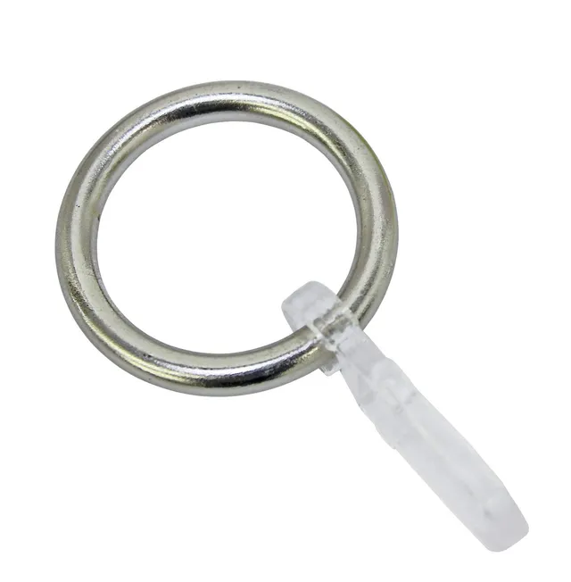 Gardinia Chicago Gardinenringe 20 mm Edelstahl 6er Pack Metall