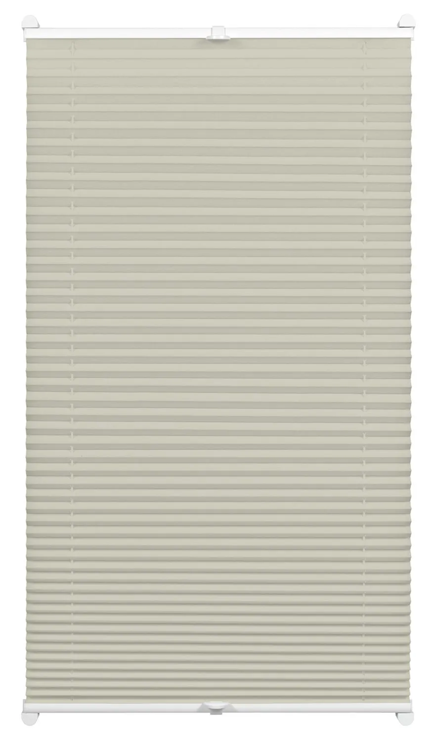 Gardinia EASYFIX Plissee Cara Beige 80x130 cm blickdicht