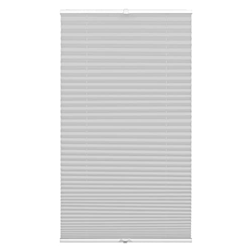 GARDINIA Plissee Concept Thermo Plissee 90x130 cm Grau