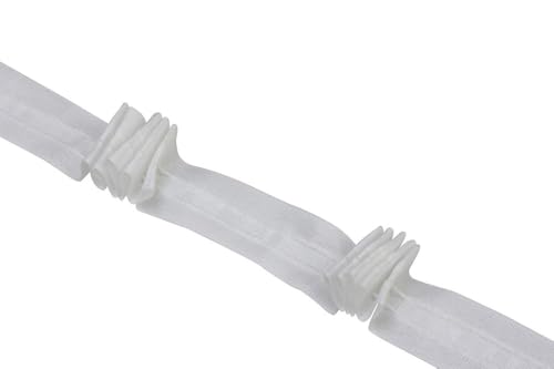 Gardinia Chicago Faltenband Gardine weiß 10 m 5er Falte