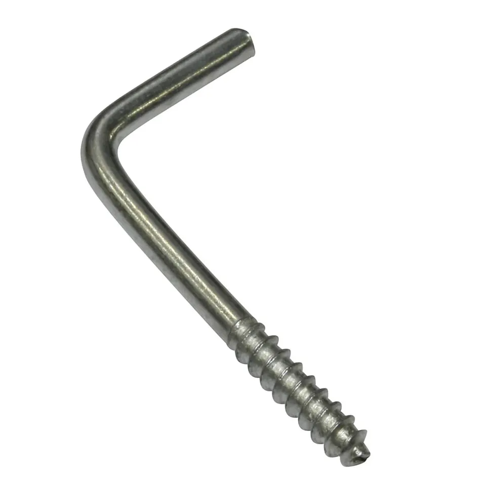 Gardinia Chicago Schraubhaken Silber-matt 20 Stück
