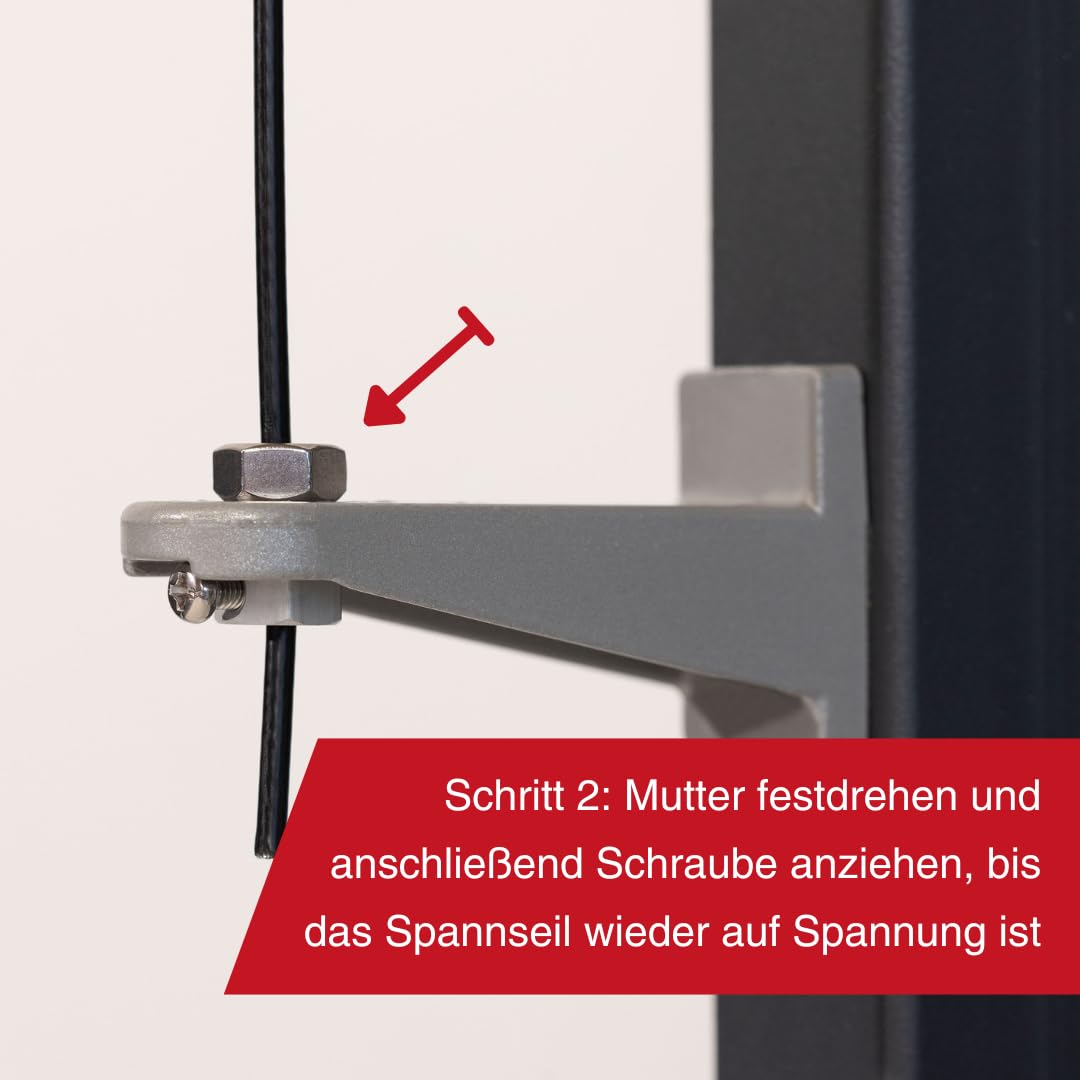 WAREMA Terrea Spannschraube M8 Spannmutter Raffstore 5er-Set