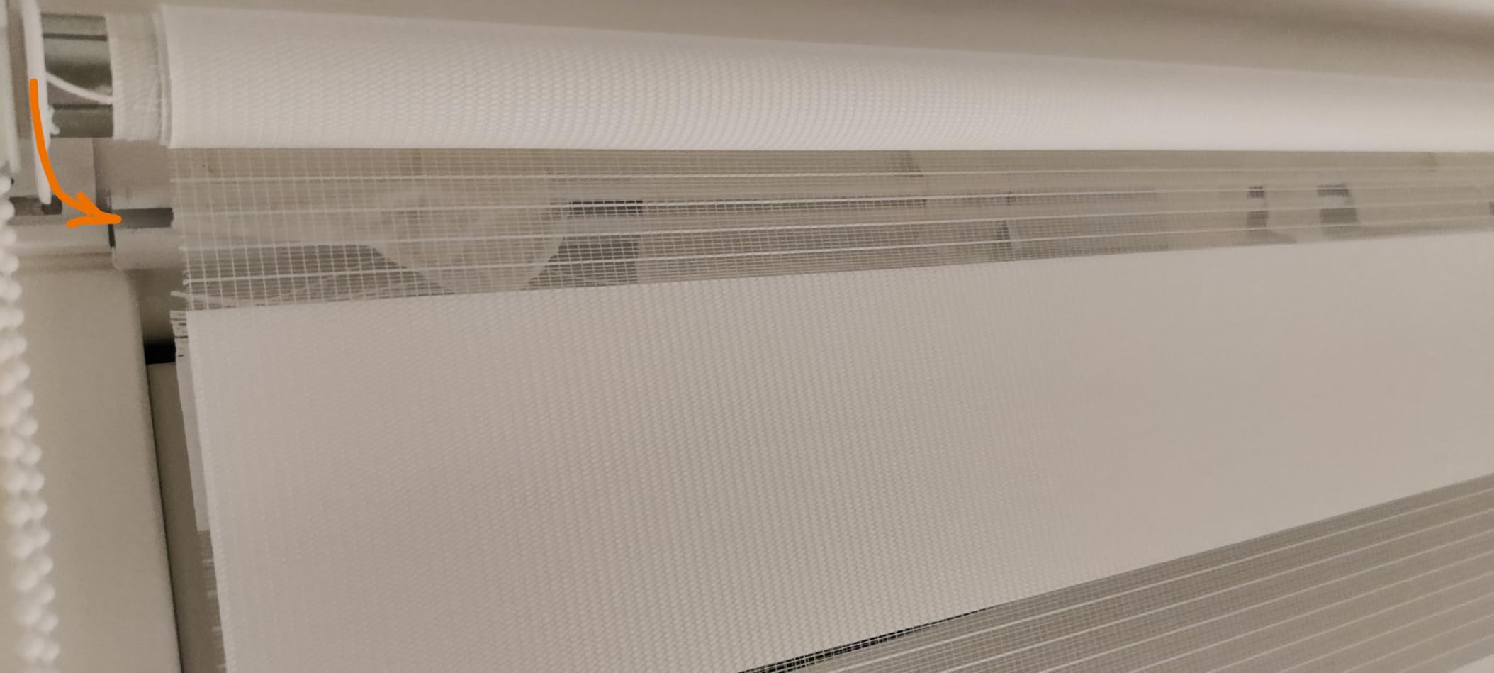Gardinia EASYFIX Shaun Doppelrollo 60x150 cm Hellgrau Streifen