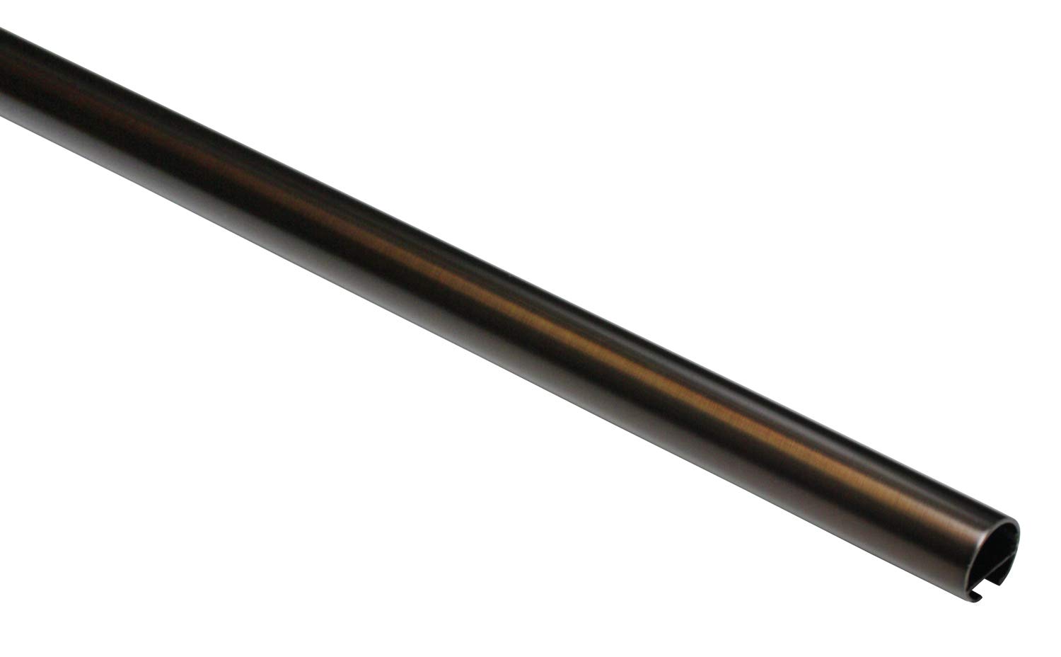 Gardinia Chicago Gardinenstange 20 mm 160 cm Edelstahl-optik Innenlauf