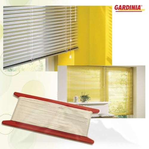 GARDINIA Solid Jalousie-Schnur 10 m 1,3 mm Weiß Polyester