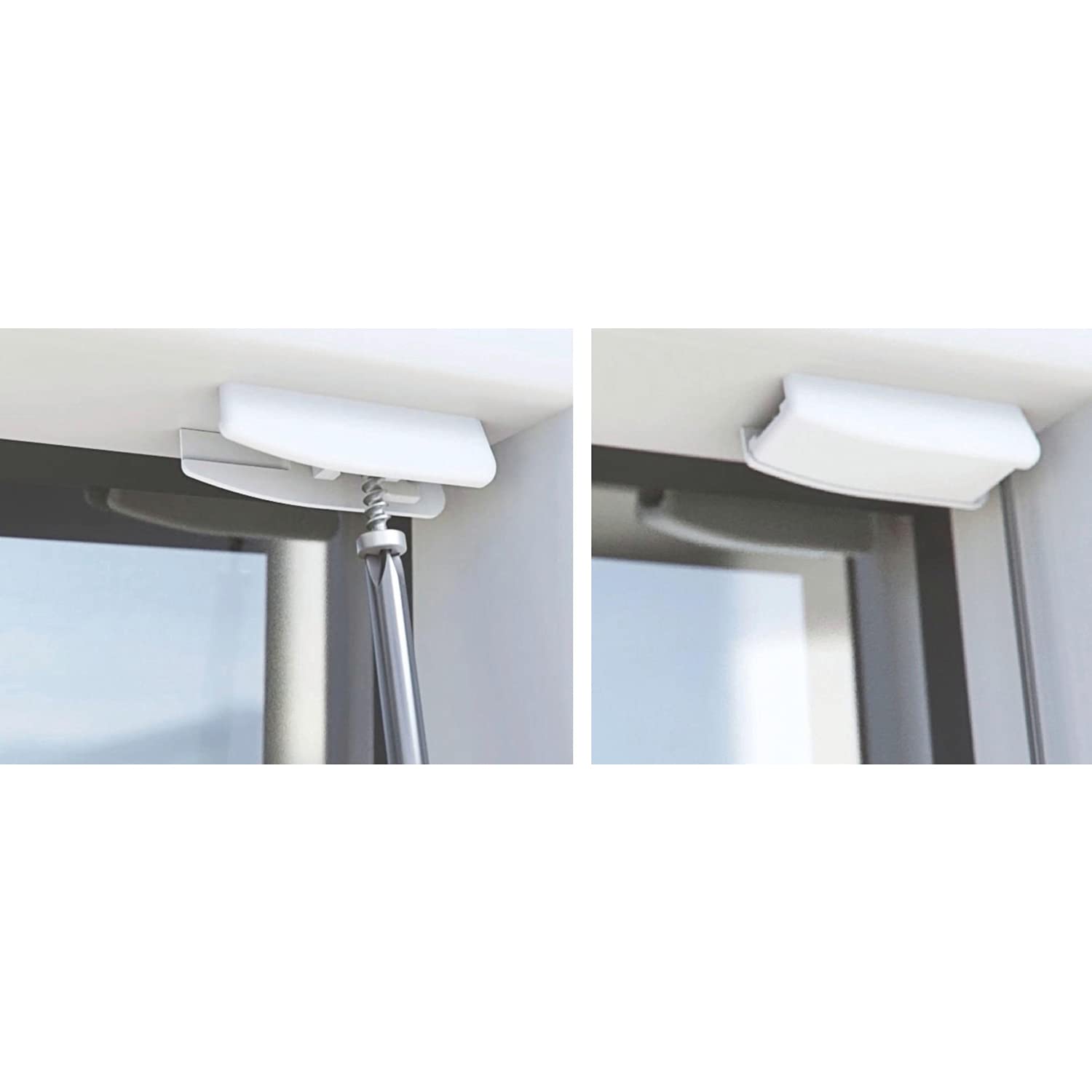 GARDINIA Plissee Concept Faltrollo Weiß 40x130 cm blickdicht